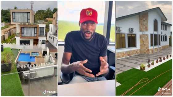 African-American man takes netizens on a virtual tour of houses for rent in Ghana, has huge price tags