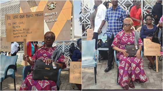 Former CJ Sophia Akuffo joins bondholders' protests against Ofori-Atta