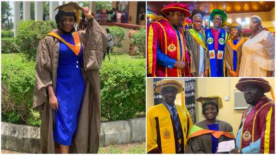 My dad wanted me aborted: Lady who emerged overall best student at university & got GH₵905