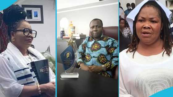 Crime Check Foundation boss meets Agradaa in Nsawam, talks about her mental state amid 15 year jail term