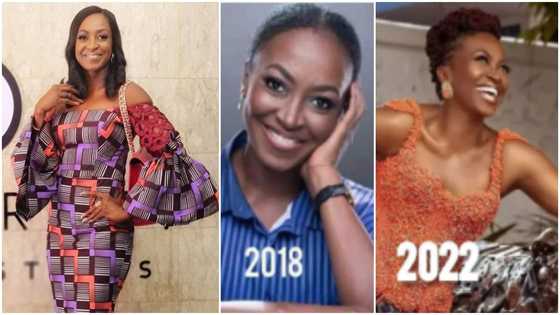 You be vampire: Reactions as Kate Henshaw looks the same in throwback photos from 1996, 2018 and 2022