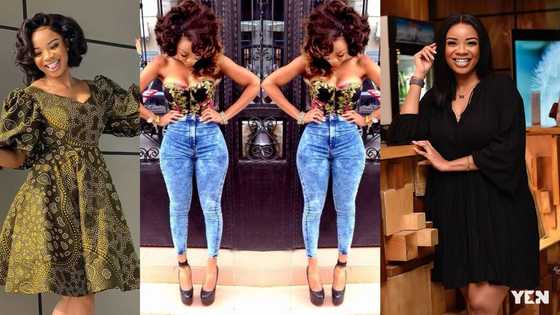 Unbelievable as 6 throwback photos of Serwaa Amihere without her stunning curves cause stir