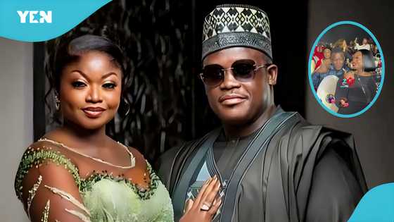 Sam George and wife go viral as they share lovey-dovey moment in trending video