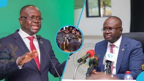 Edward Omane Boamah’s wife Rita looks devastated as she mourns loss of her husband, video