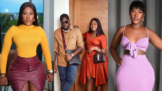 Mrs Frimpong de as3m b3ba - Medikal shouts after Fella Makafui drops 'bad girl' photos