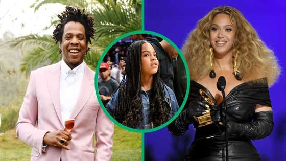 Grammys 2024: Blue Ivy steals the show after stepping out with Beyoncé and Jay Z in an off-shoulder gown