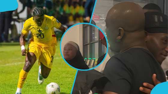 Kudus receives heartwarming send-off from mom and brother before heading to England (Video)