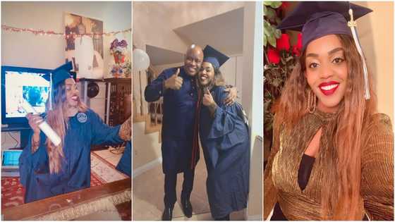 Joy as dad gushes over daughter who bagged 2 first class degrees, 4.0 GPA in her Master's
