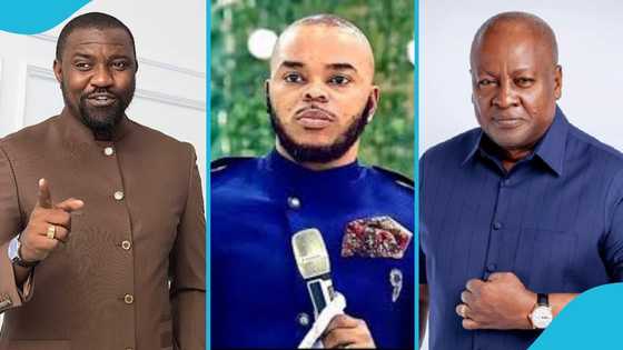 Bishop Obinim hails President Mahama for appointing John Dumelo, others, video drops