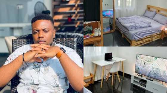 Young man shows off his newly designed room in beautiful pictures