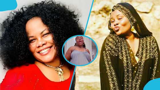 Anita Afriyie sparks pregnancy rumour with baby bump video months after separation from husband Dan Kay