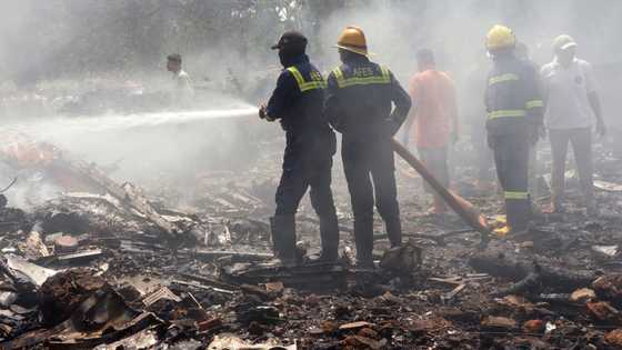 London-bound plane with 242 on board crashes into doctors' housing in India