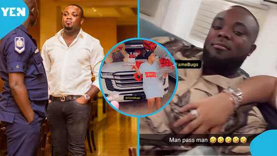 Kofi Boat: Shatta Wale's Godfather Gives His Wife Plush Val's Day Present In Old Video