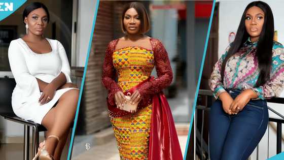 15 beautiful photos drop as Sompa FM's Akosua Ago Aboagye celebrates birthday after winning top award