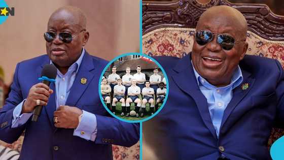 Childhood photo of former President Akufo-Addo in Lancing College school team resurface online