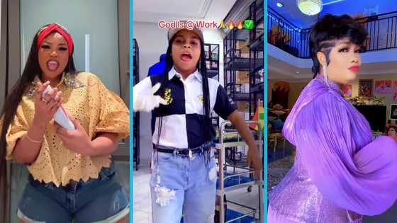 Maali sings Agradaa's daughter Rihanna's version of SIka Gari song, video sparks laughter