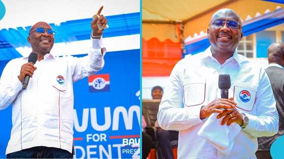Election 2024: Dr Mahamudu Bawumia reacts after picking number 1 on the presidential ballot sheet