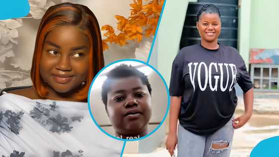 Popular Ghanaian TikToker Ama Official battles severe illness, video evokes sadness