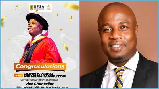 UPSA: Prof John Kwaku Mensah Mawutor appointed as next Vice-Chancellor: "Well deserved"