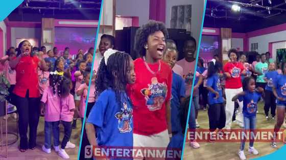 Afronita storms McBrown's show With Afrostar Kids, Fans Notice Her Hardwork