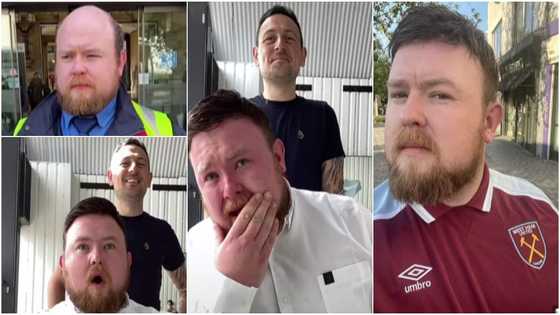 29-year-old bald-headed driver sheds tears of joy as hair replacement system makes him look "10 years younger"