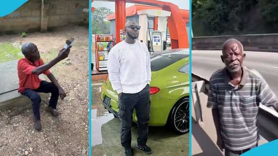 Ghanaian philanthropist Horic Ampofo empowers volunteer sweeper with GH¢15,000 gift