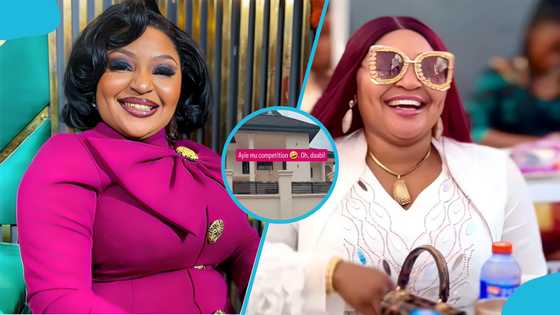 Wealthy Kumasi socialite Rose Gold reportedly constructs mansion for grandfather’s funeral in four months