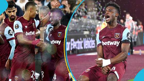 Watch Mohammed Kudus' first goal in his debut match for West Ham United