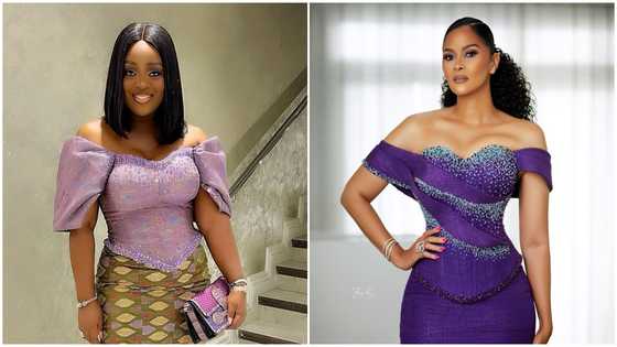 Jackie Appiah, Menaye Donkor and 5 other style influencers taking over weddings with their corseted kente dresses