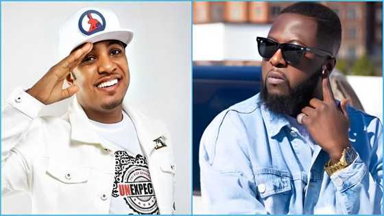 D-Cryme: Ghanaian musician hops onto Guru's SRC campaign trail, sings for Legon students