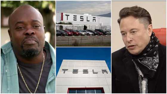 Former Tesla worker takes Elon Musk's company to court over racial abuse, he wins Ghc830 million