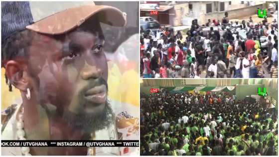 Black Sherif almost in tears as he watches full video of his grand welcome at Konongo Zongo after VGMA 2023 win