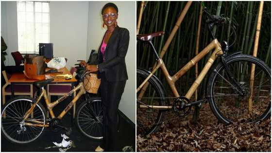 Meet Ghanaian woman who makes bamboo bikes to mitigate carbon pollution