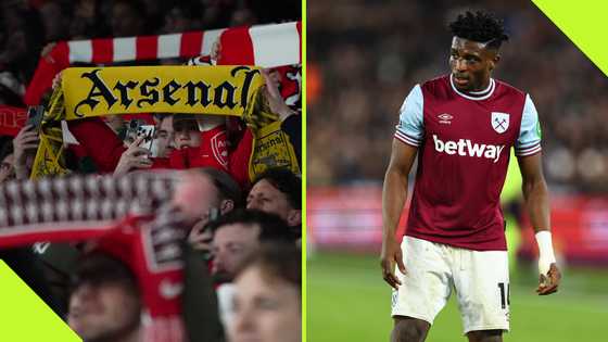 Arsenal fans 'cry' for Mohammed Kudus after his performance against Liverpool