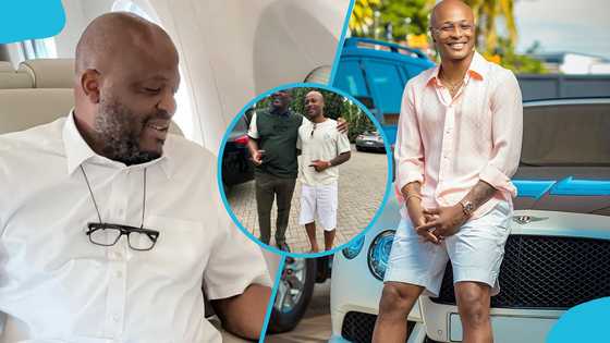 Andre Ayew hangs out with Ibrahim Mahama, shares deep reason for their meeting (Video)