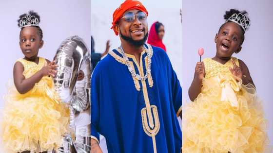 'BHIM baby' Jidula chills with Davido as she celebrates her b'day today