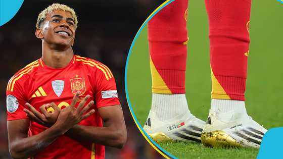 Why Lamine Yamal has 2 African countries' flags on his football boots despite playing for Spain