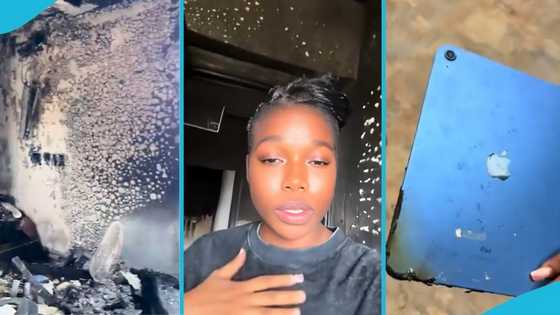 Scented candle causes serious damage to Ghanaian lady’s home, no injuries reported