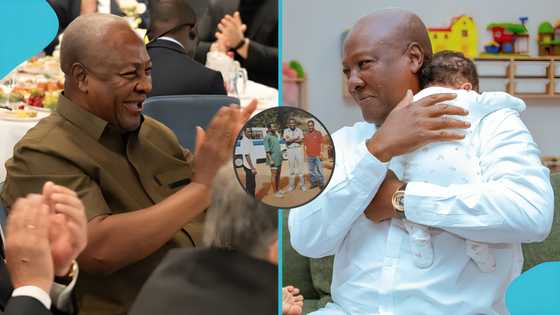 Throwback photo of President John Dramani Mahama during his national service days surfaces