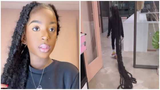 Mixed reactions trail young girl's floor-sweeping dreadlocks in trending video