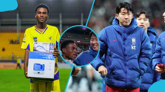 From Tarkwa to Korea: Ex-Spurs star shares emotional moment with Kelvin Nkrumah (Video)