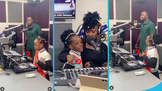 Ohemaa Woyeje's daughter takes over Angel FM, sits in for her mother on her popular show