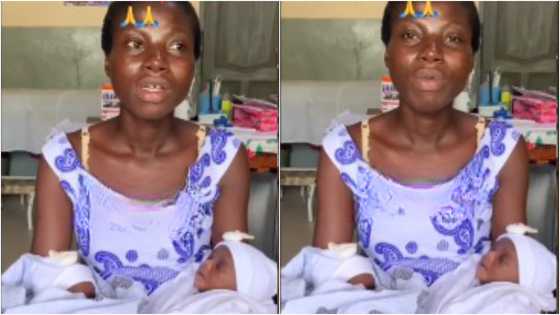 Young mother of twins takes to TikTok to beg for financial support for her new babies, video evokes sadness