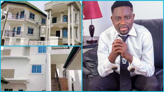 Video of gospel singer Brother Sammy's gigantic 20-bedroom mansion in Kumasi trends online