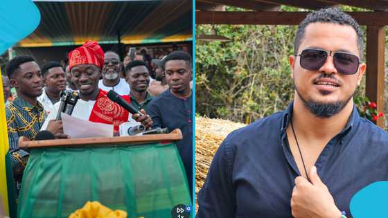 Lil Win and Van Vicker's rocky relationship takes a dramatic turn as actor sends strong message, video emerges