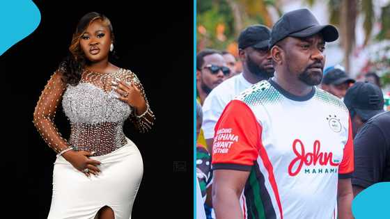 John Dumelo's purported win: Sista Afia, others erupt in joy