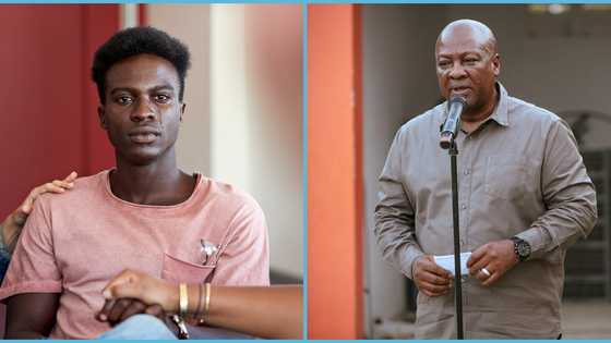 Ghanaian man cries uncontrollably upon seeing John Mahama at a rally