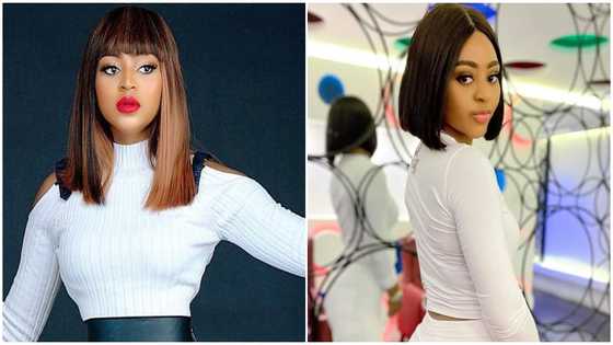 Regina Daniels hospitalised again weeks after surgery in Dubai; sad photo drops