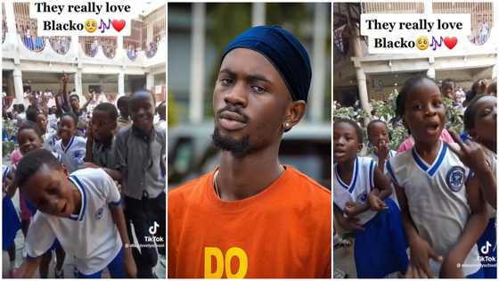 Black Sherif: Primary school kids rap to Ghanaian rapper's verse on 'Abotr3', heartwarming video drops