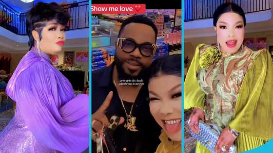 Agradaa flaunts her hubby, shares lovely photos with love song: "Perfect Love"